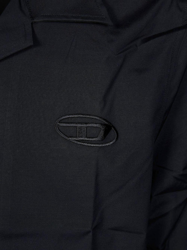 Camicia S-Mac nera maniche corte 