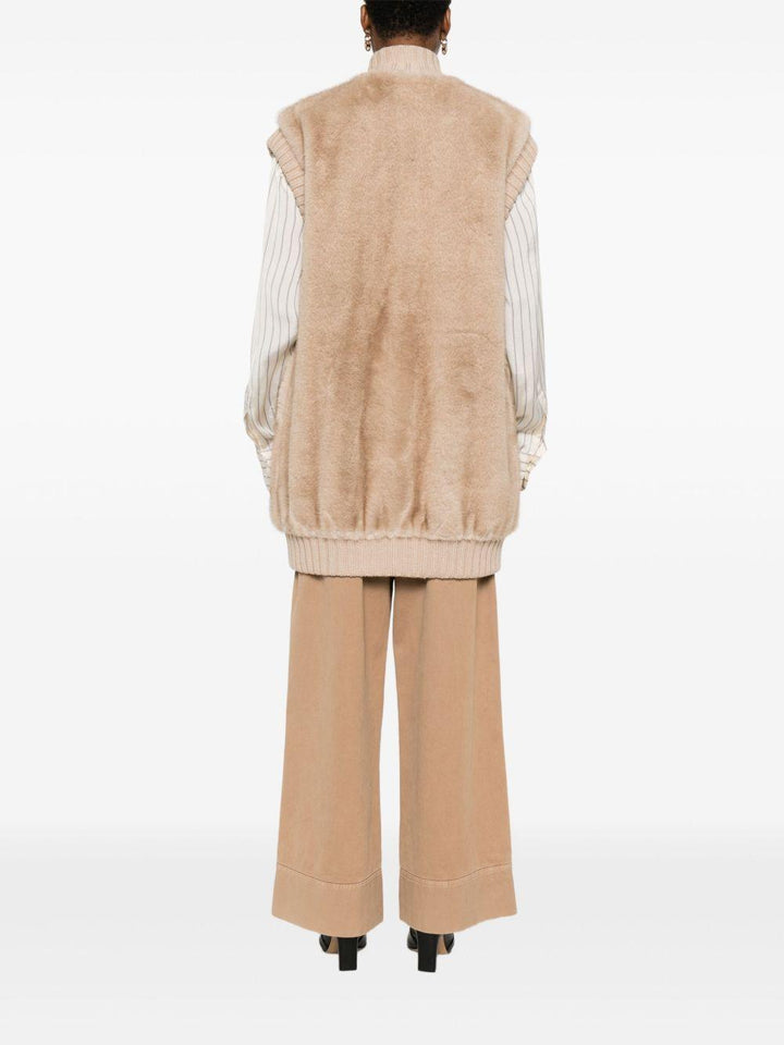 Gilet in pelliccia sintetica 