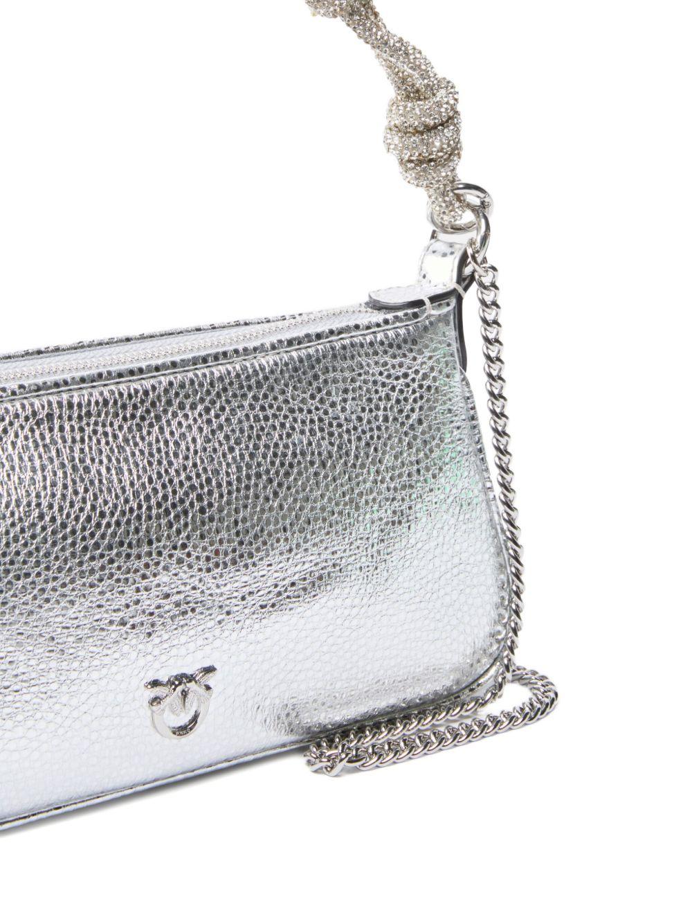 Borsa a spalla con decorazione 
