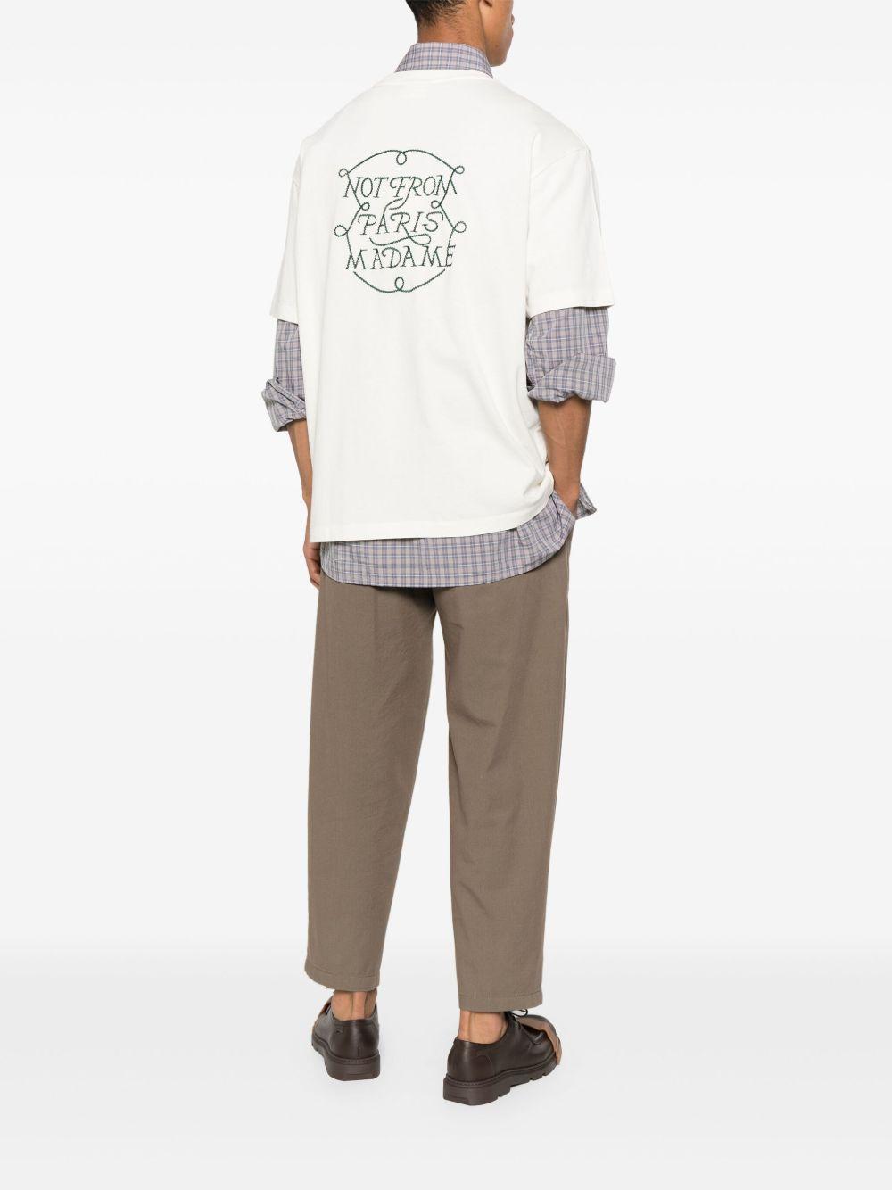 T-shirt Vignes bianca 
