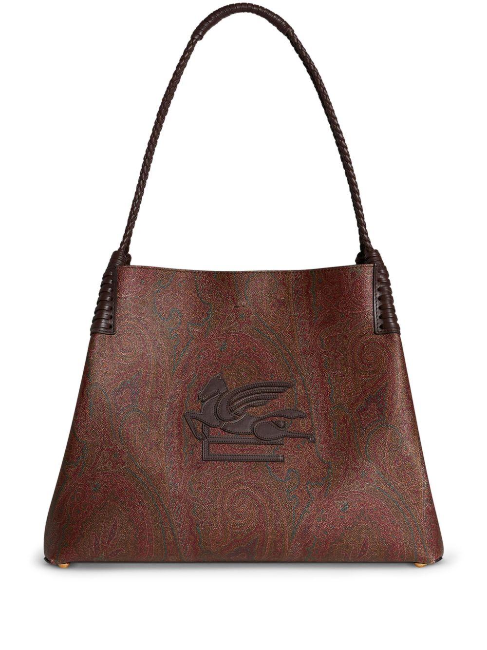 Borsa tote Paisley Libra media 