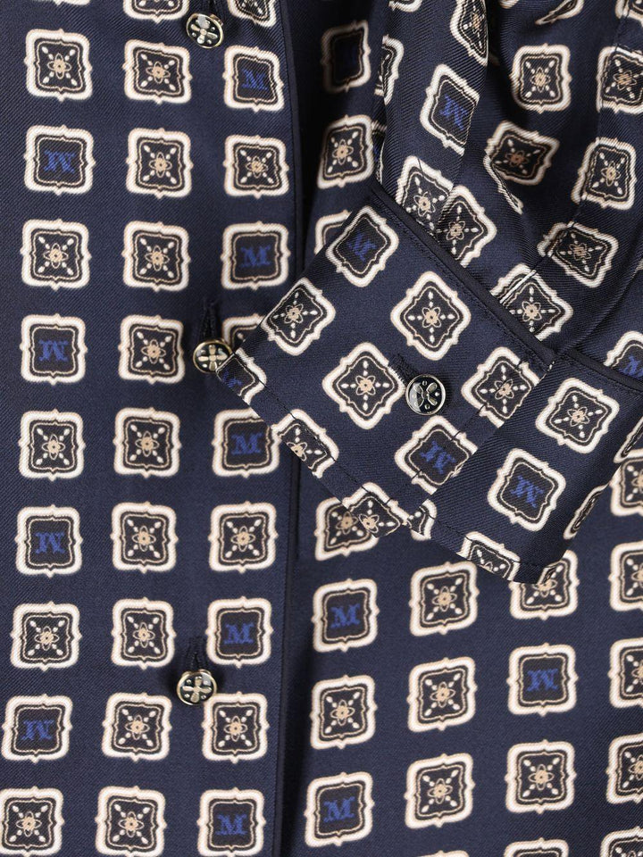 Camicia maschile con stampa E.Marinella 