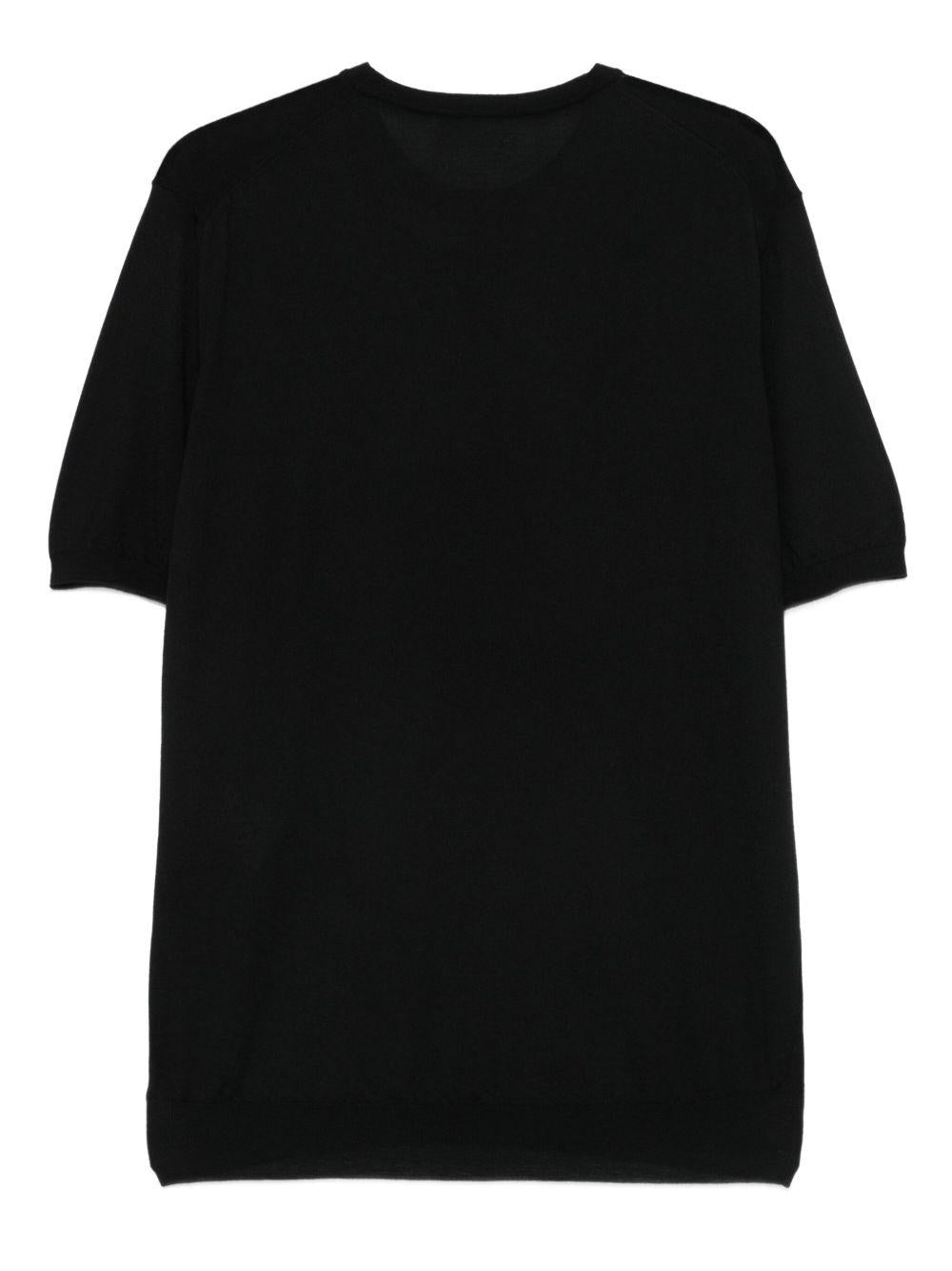 T-shirt a maniche corte nero 