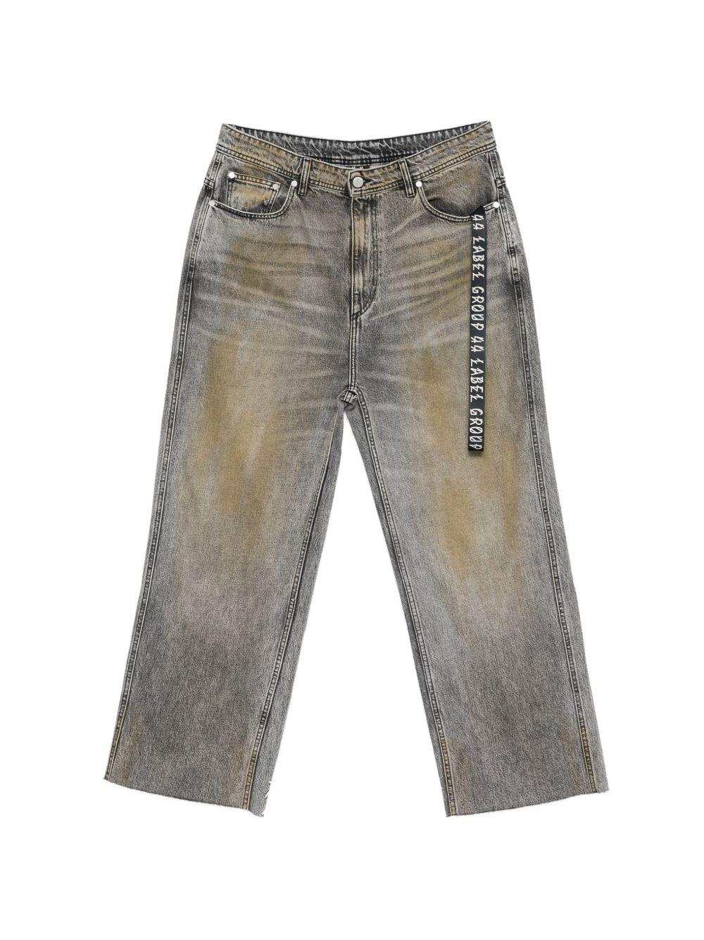 Jeans green con cinturino 
