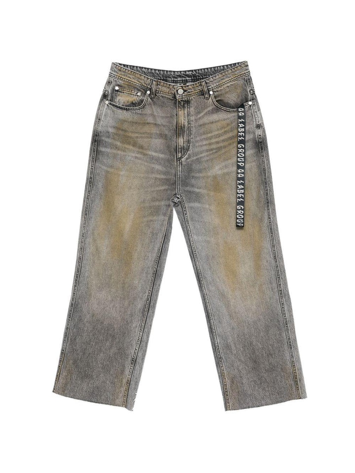 Jeans green con cinturino 
