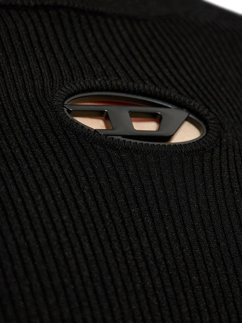T-shirt a maniche lunghe nero 