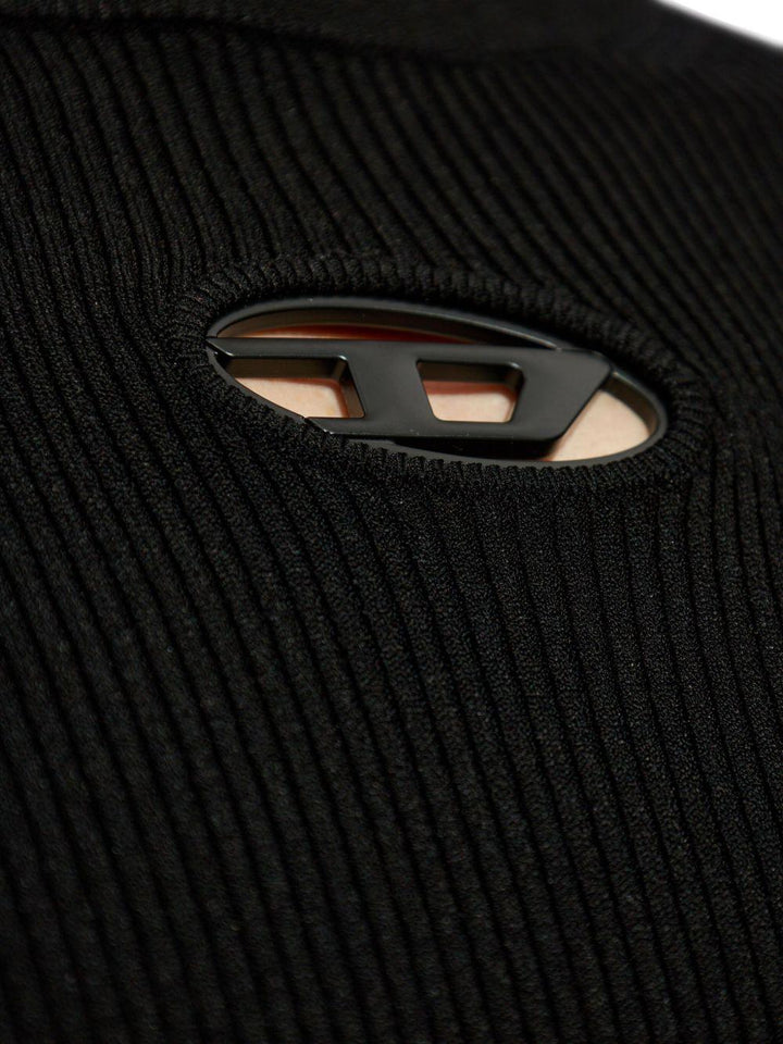 T-shirt a maniche lunghe nero 