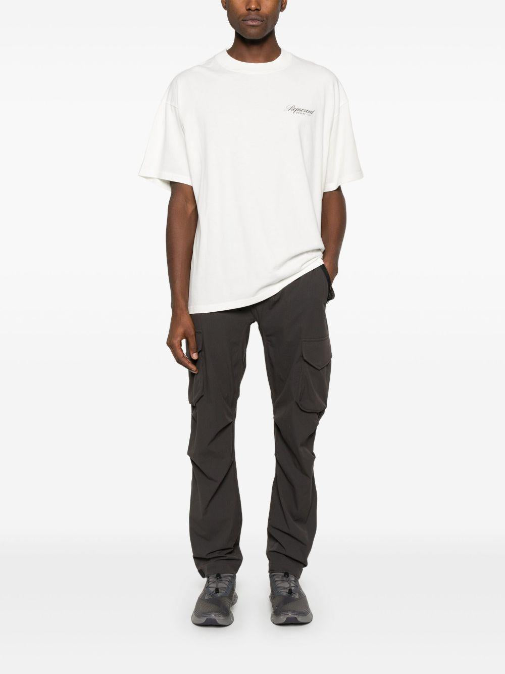 T-shirt bianca Owners Club Script 