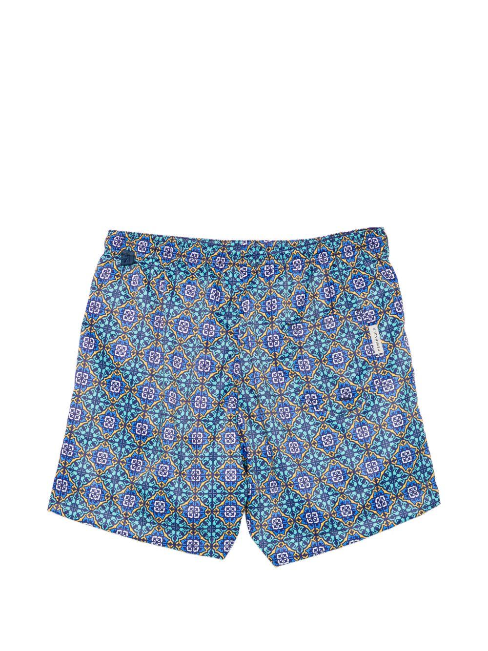 Costume da bagno Panarea con stampa geometrica 