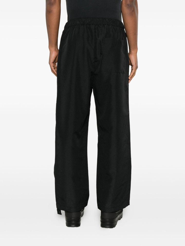 Pantaloni con coulisse nero 