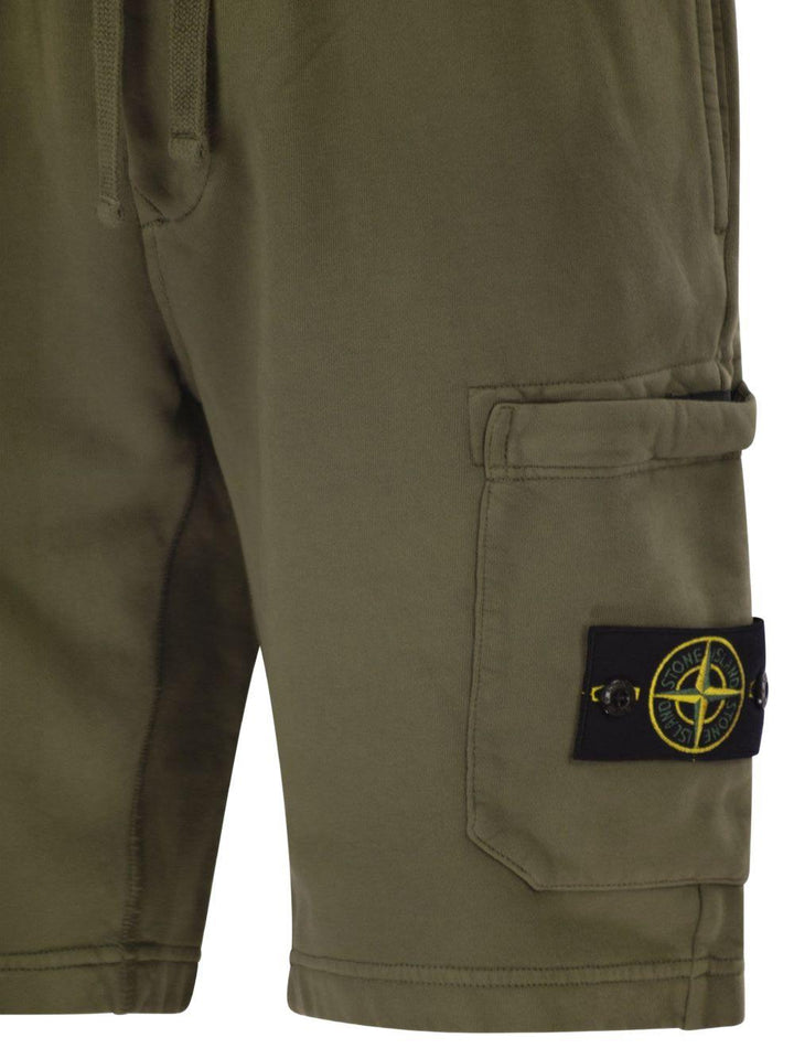 Shorts cargo verde militare 