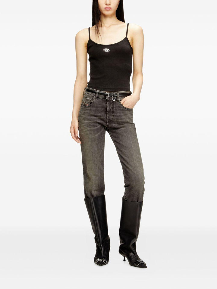 Top T-Hupy con logo 