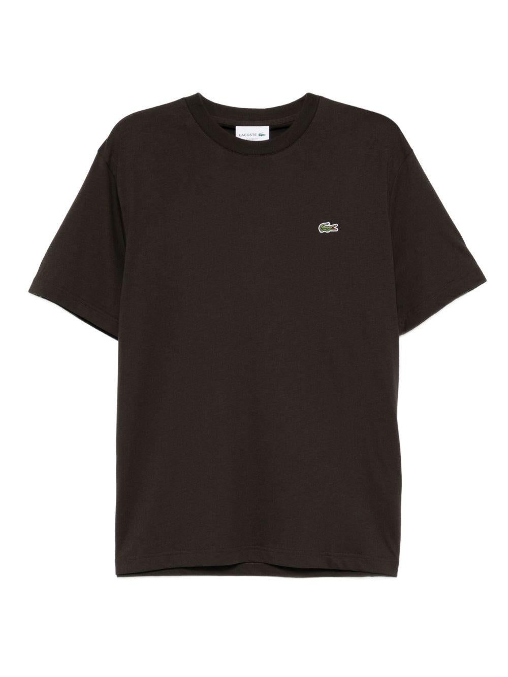 T-shirt marrone scuro 