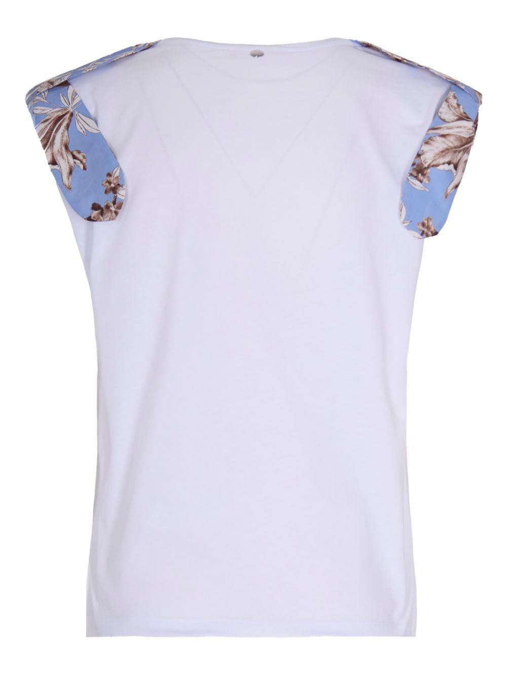 T-shirt con maniche 