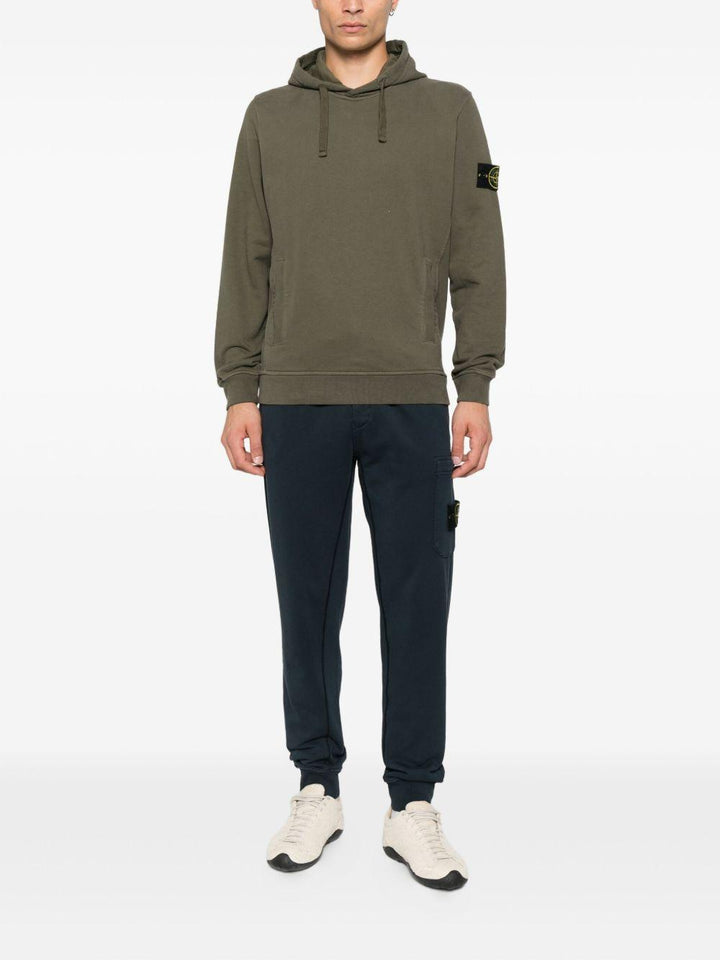 Pantaloni sportivi blu navy con tasca applicata 