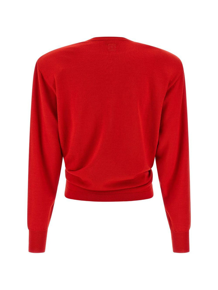 Maglia con rosa 