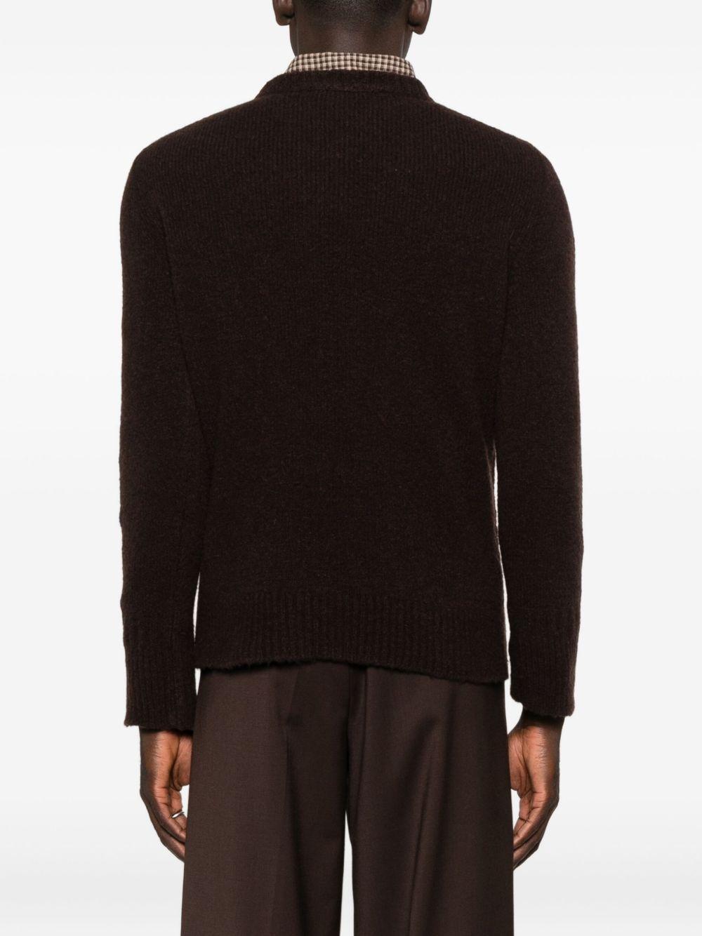 Maglione girocollo nero 