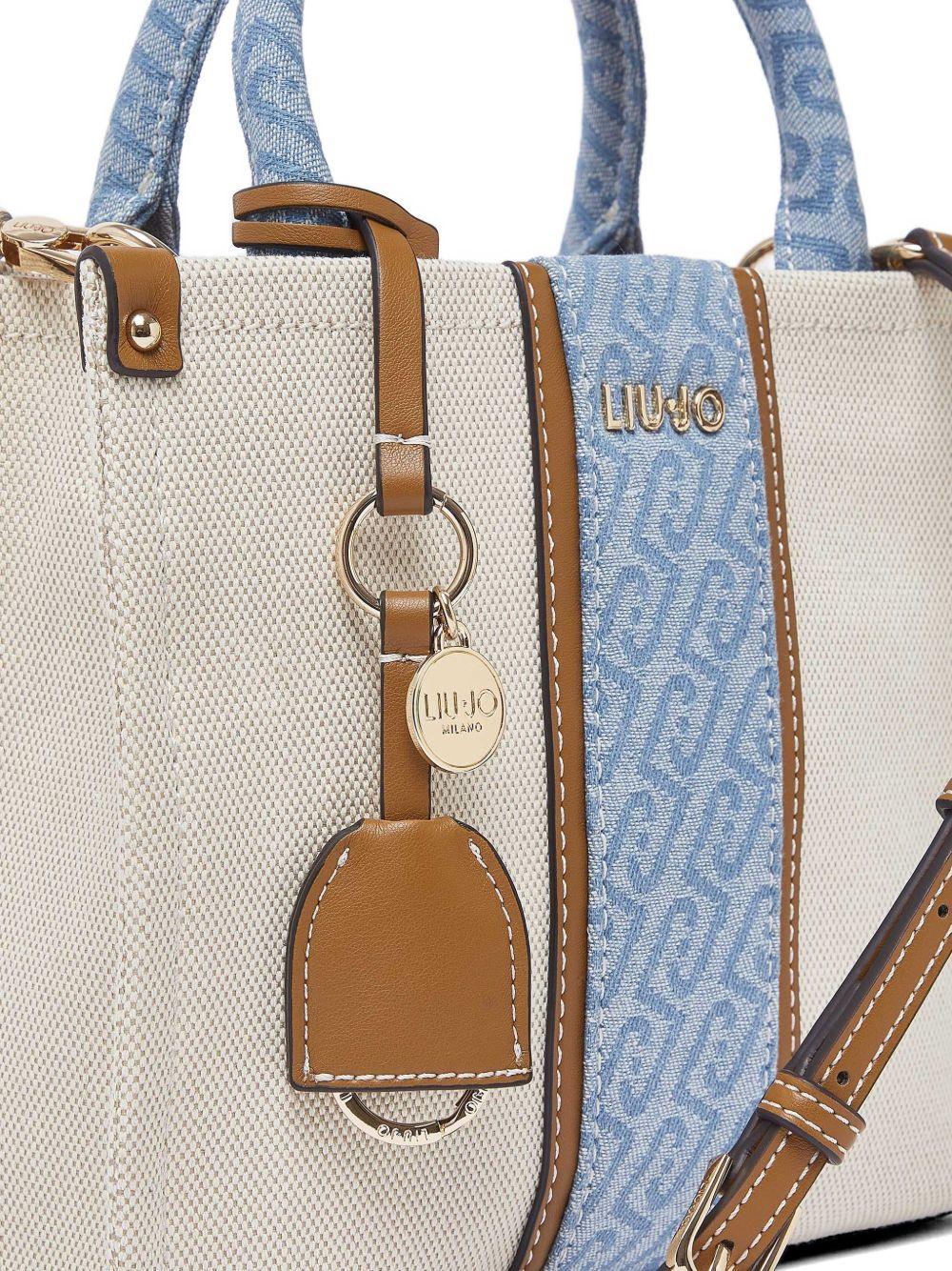 Borsa tote con manico superiore 