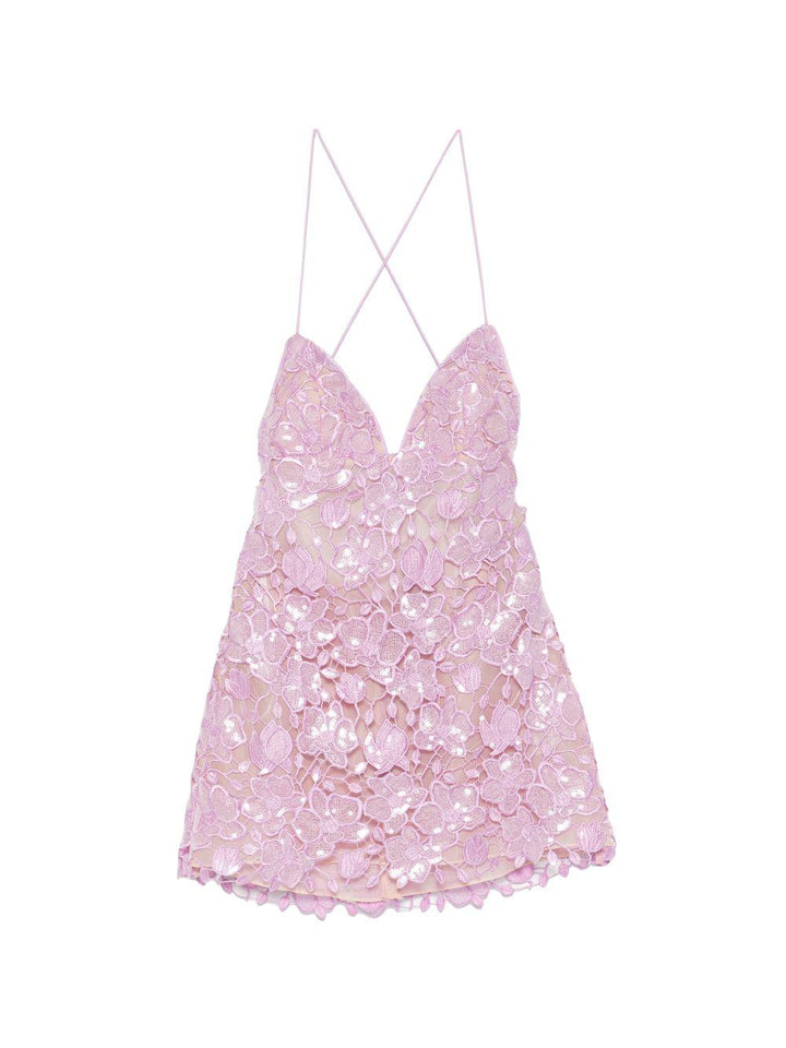 Abito corto Kamala con paillettes 
