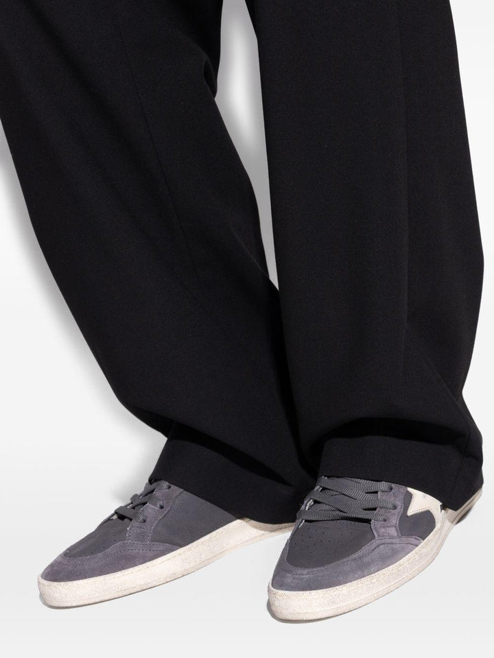 Sneaker antracite superstar nere con applicazioni 