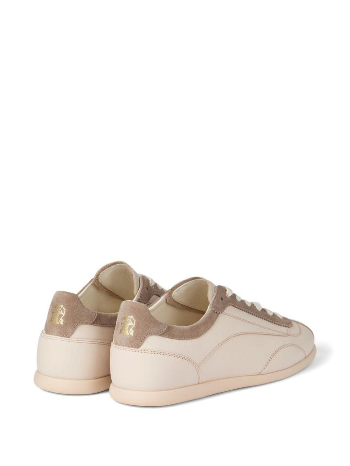 Sneakers Panelled avorio/tortora 