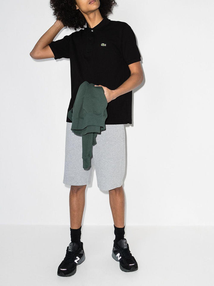 Polo nera regular fit 