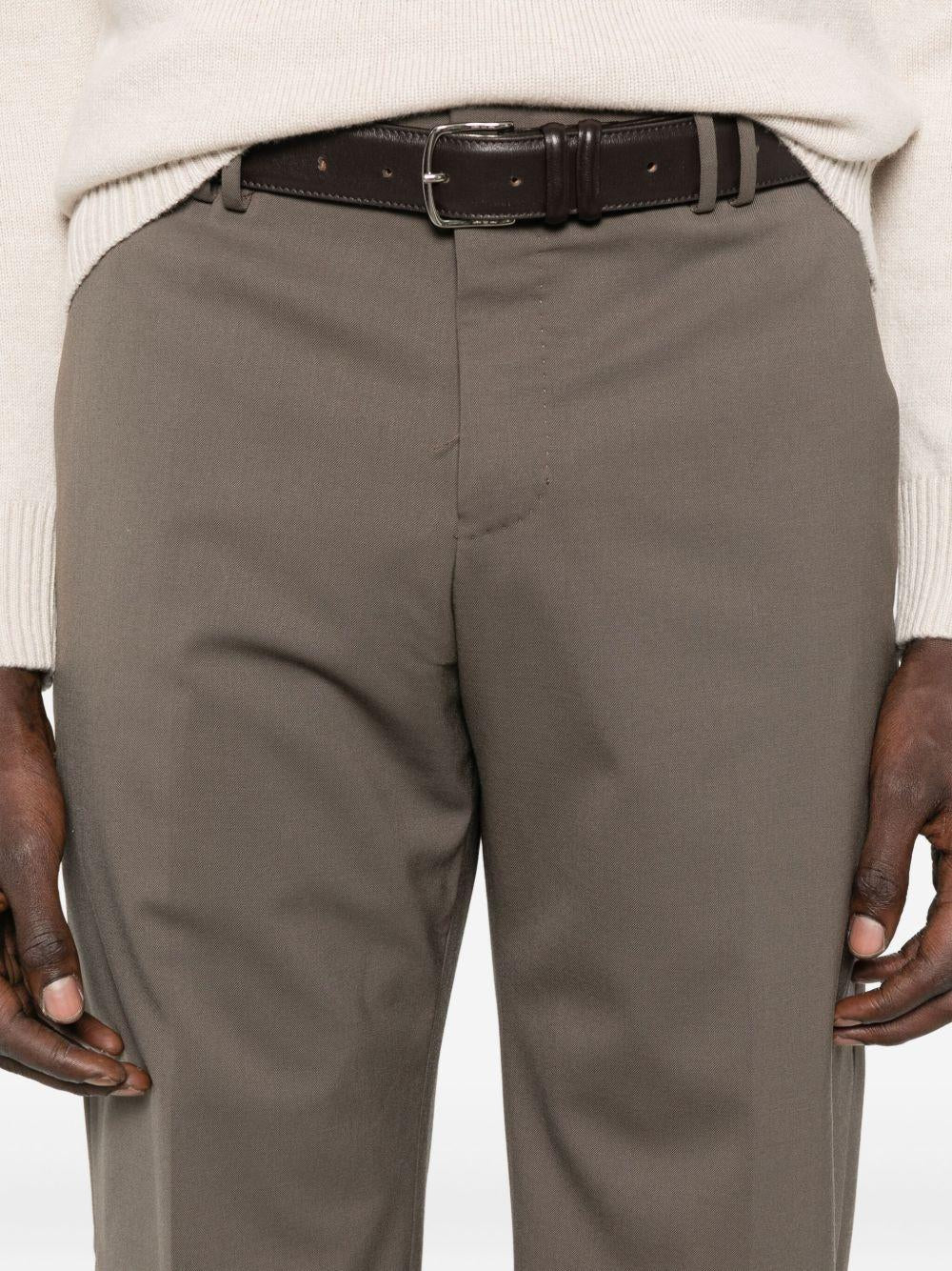 Pantaloni taglio regular Michael fango 