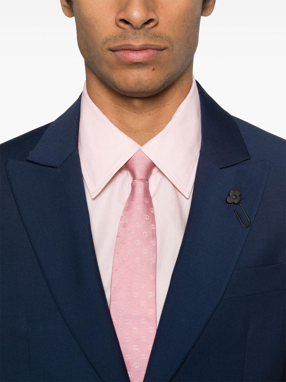 Abito monopetto blu navy 