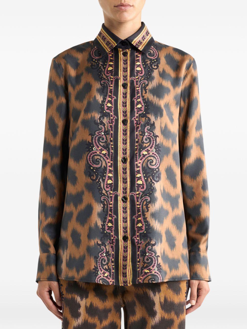 Camicia con stampa 