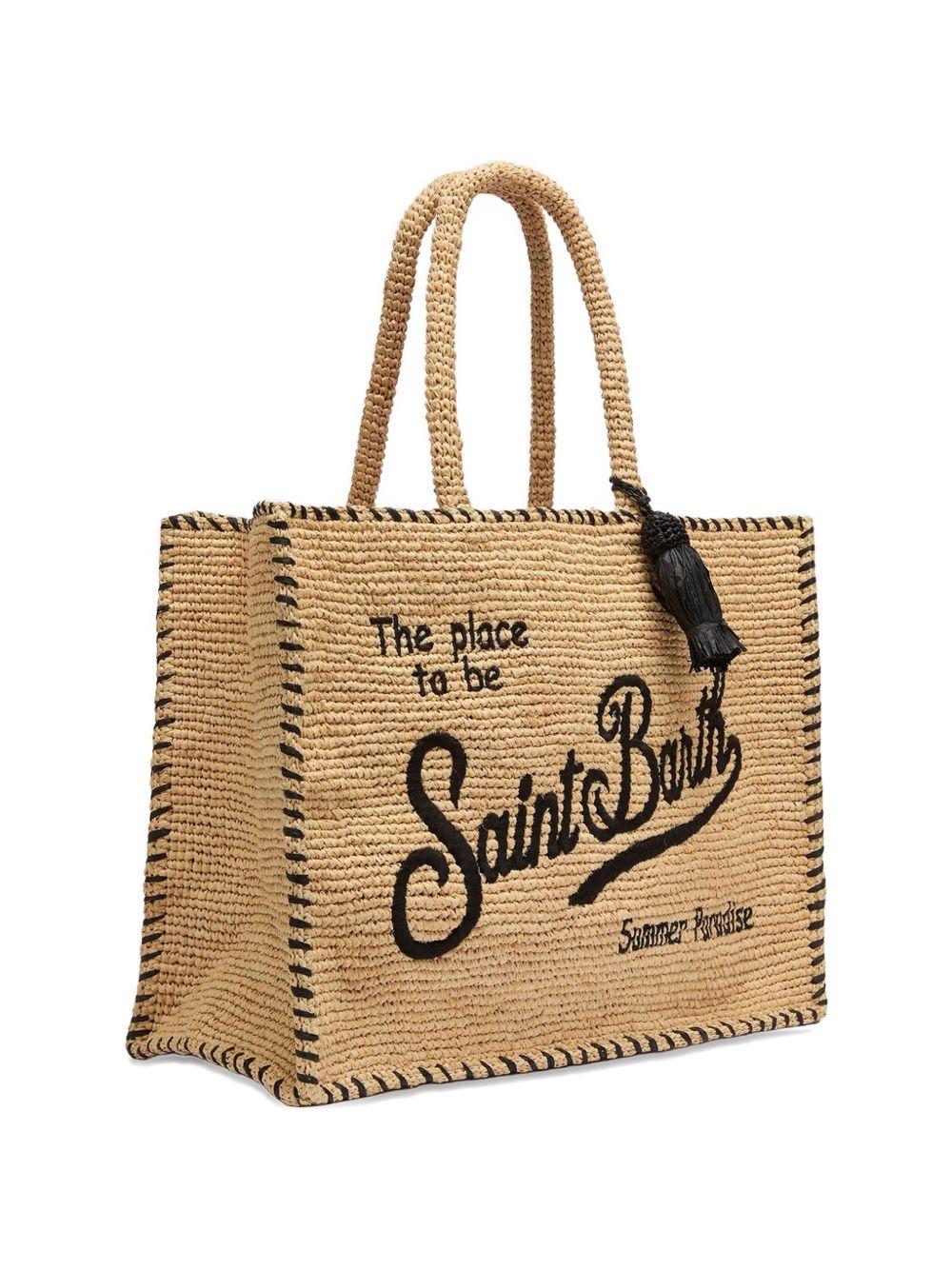 Borsa tote Collette in rafia 