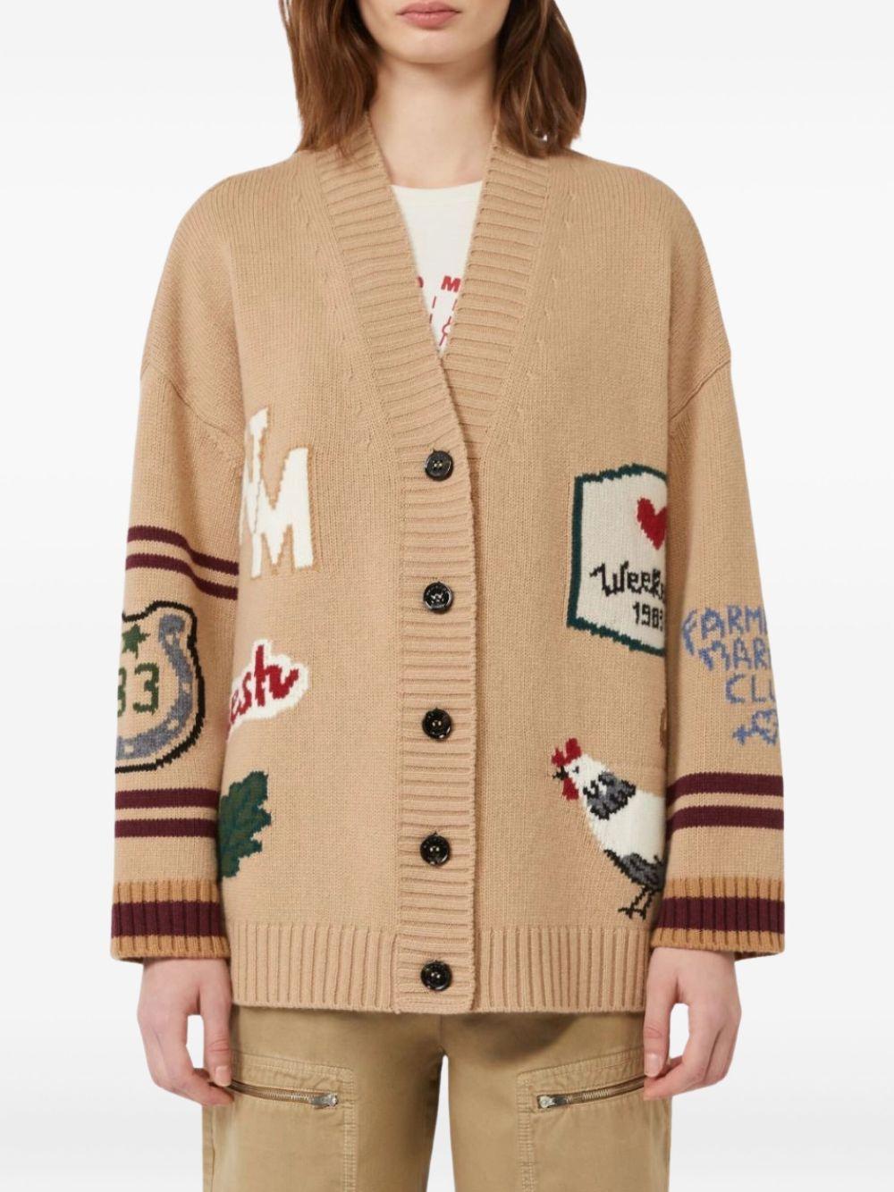 Cardigan overfit Belgio 