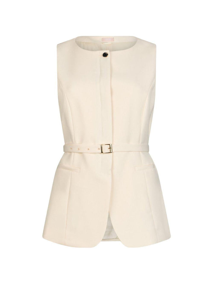 Gilet con cintura 