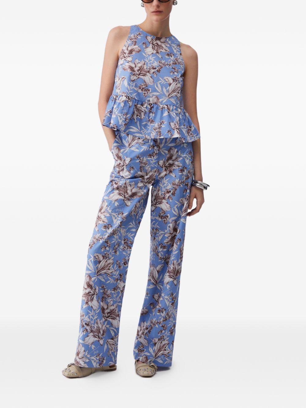Blusa a fiori 