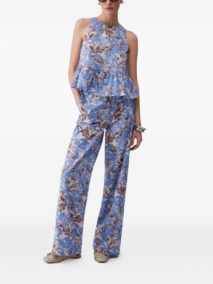 Blusa a fiori 