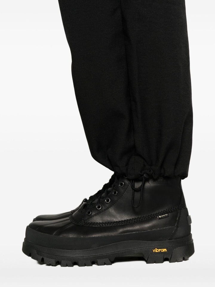 Pantaloni con coulisse neri 