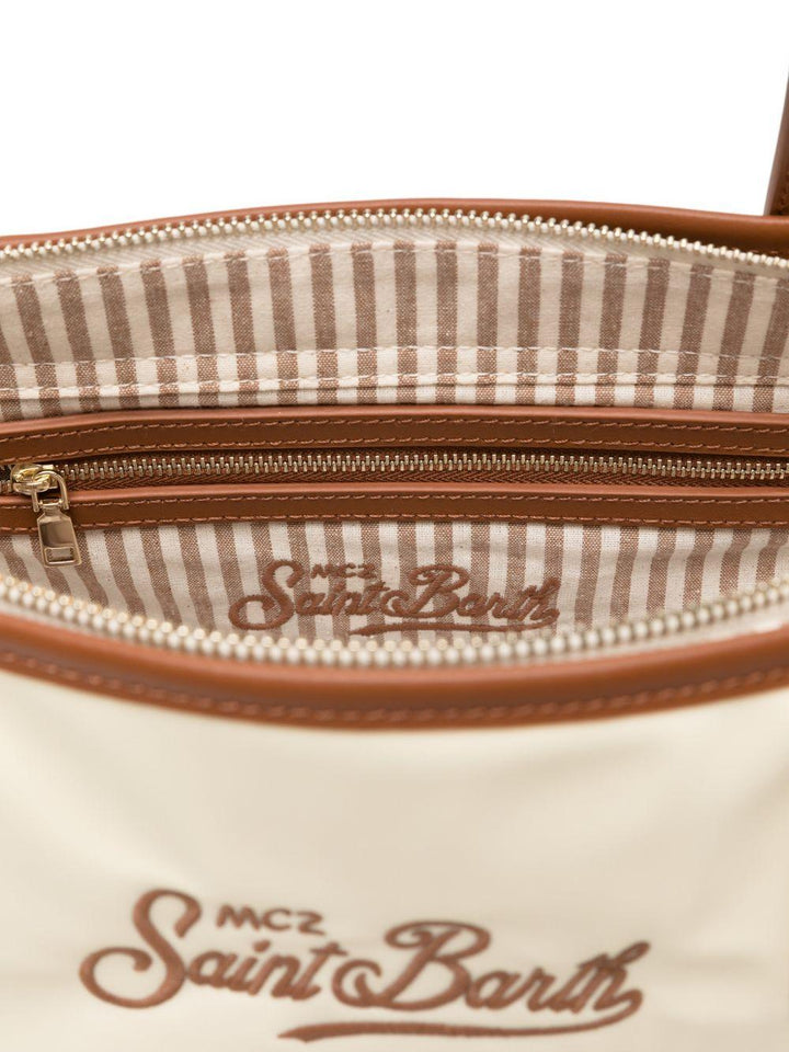 Borsa tote City media con ricamo 
