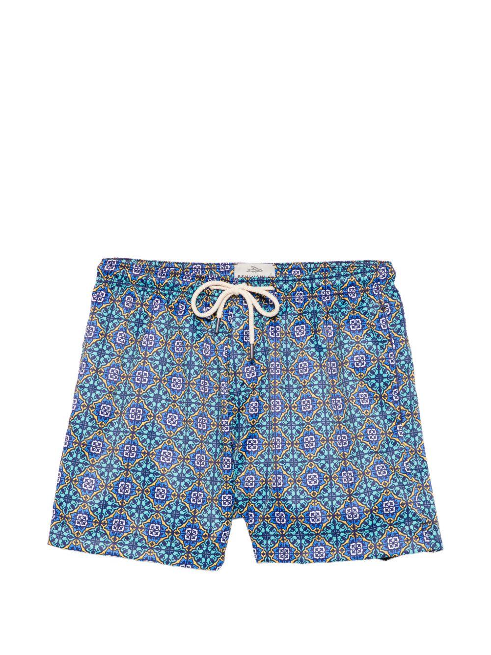 Costume da bagno Panarea con stampa geometrica 