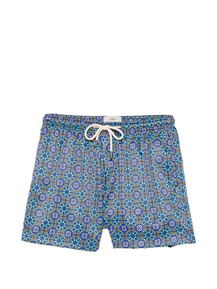 Costume da bagno Panarea con stampa geometrica 
