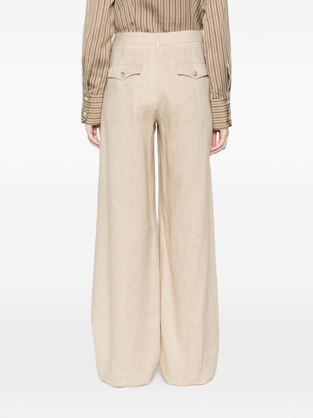 Pantaloni in lino 