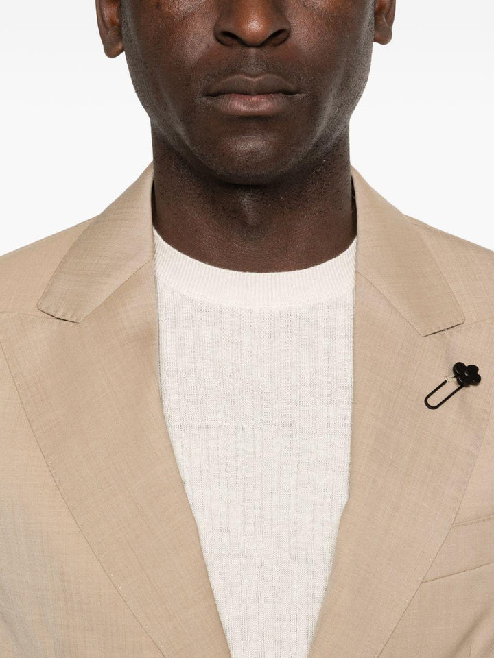 Abito  beige sabbia doppiopetto 