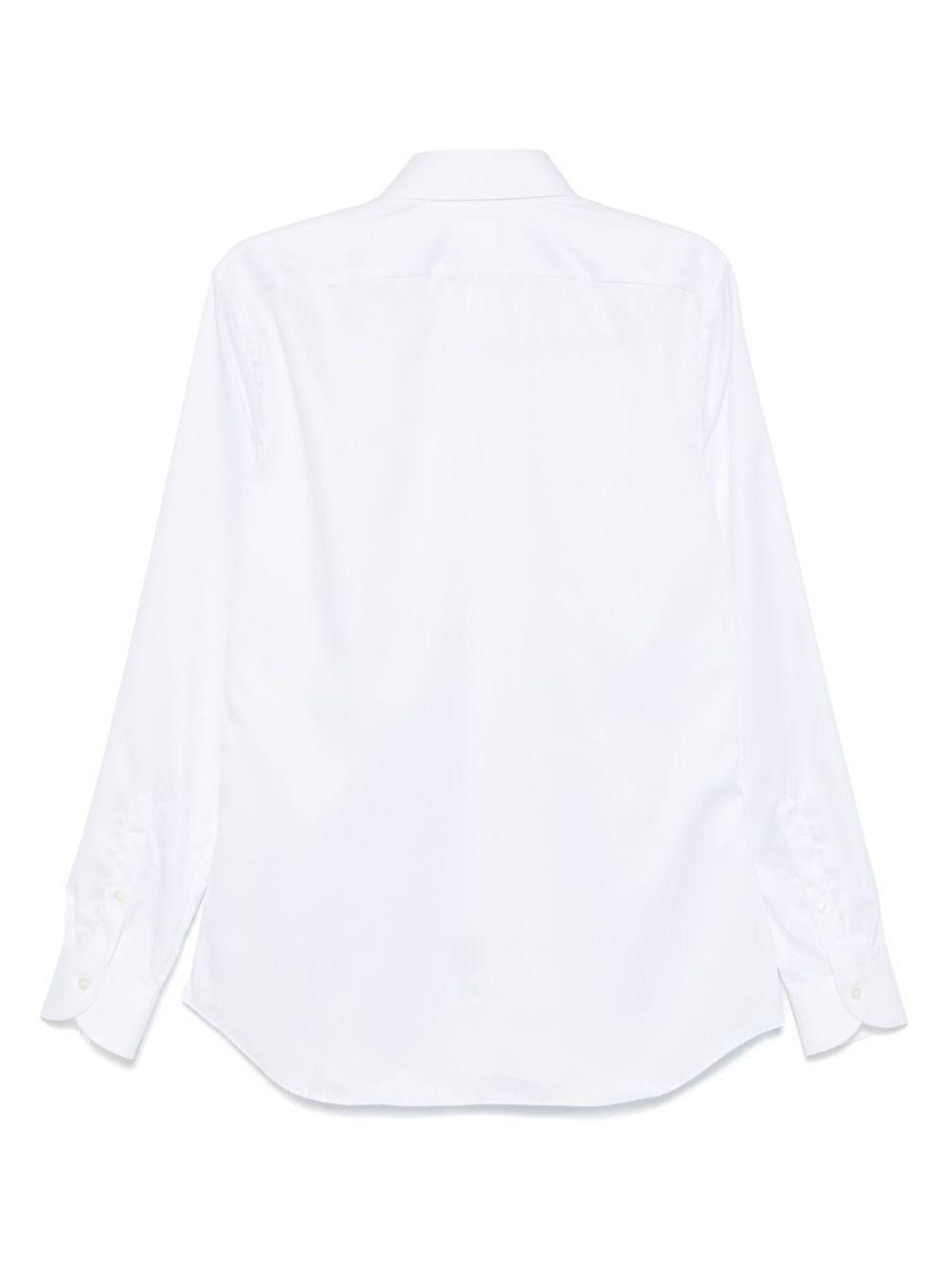 Camicia a maniche lunghe bianca 