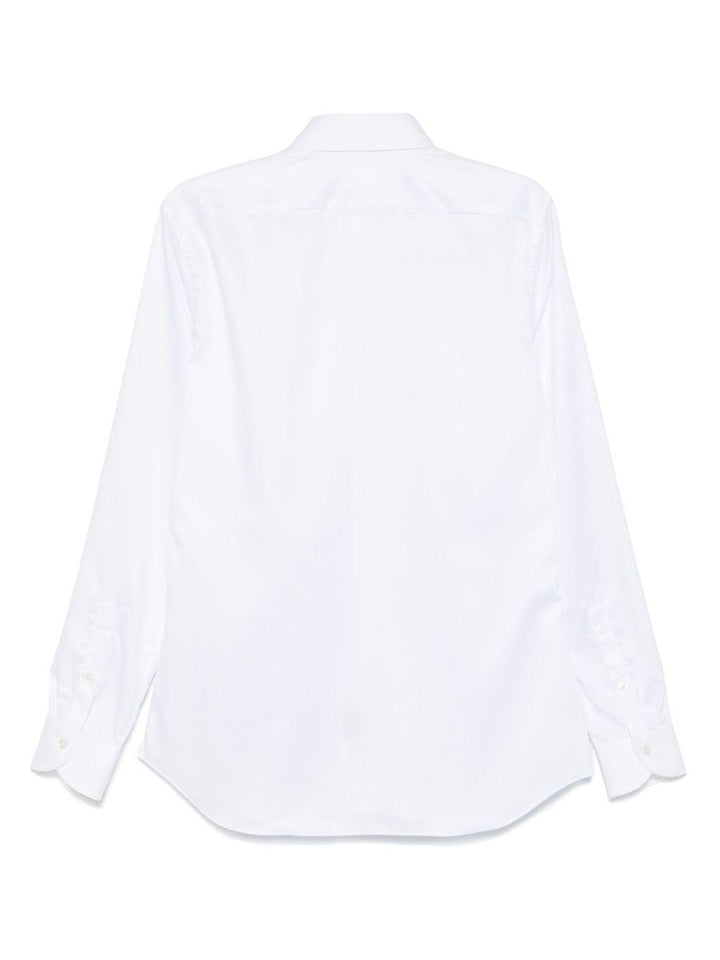Camicia a maniche lunghe bianca 