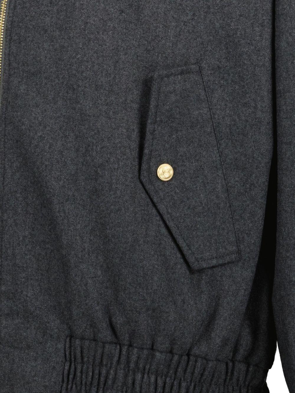 Giacca grigia con zip 