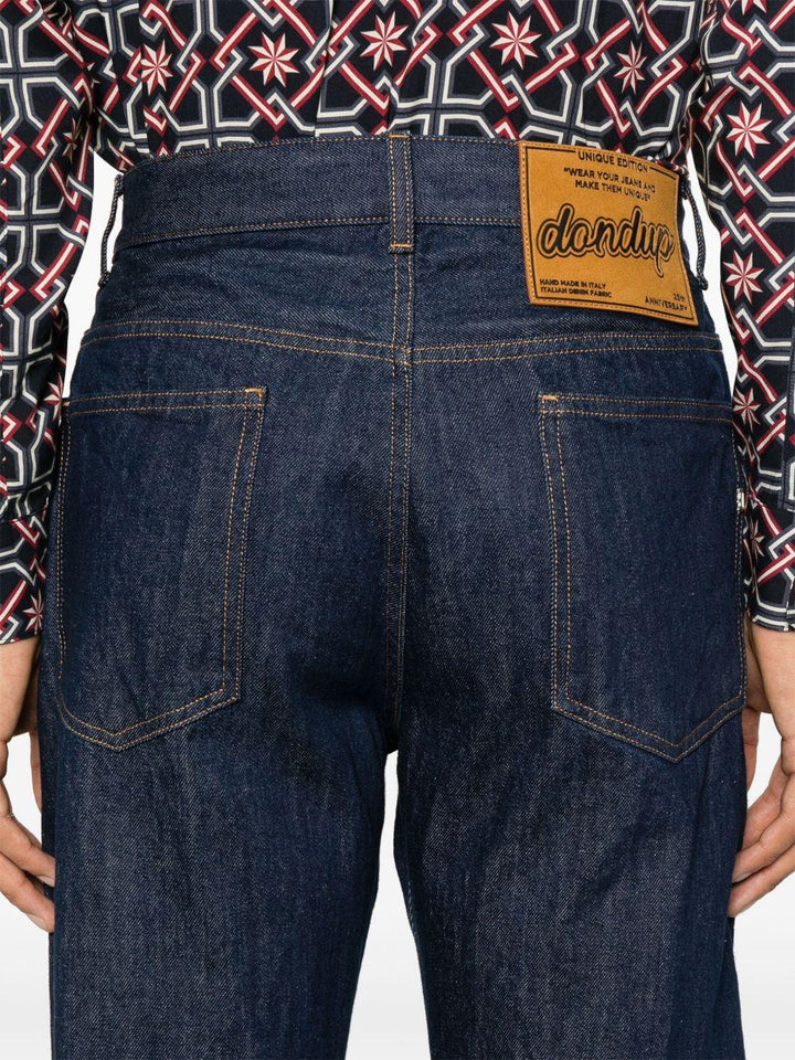 Jeans blu in cotone 