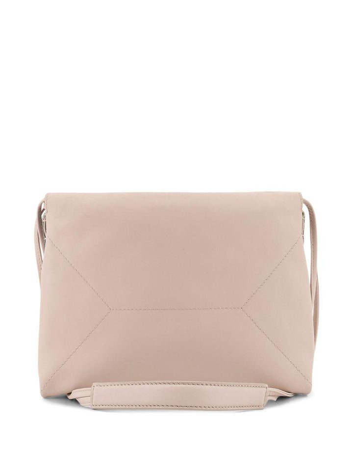 Borsa a spalla con logo 
