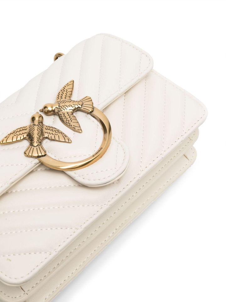 Borsa a tracolla Lovebird trapuntata 