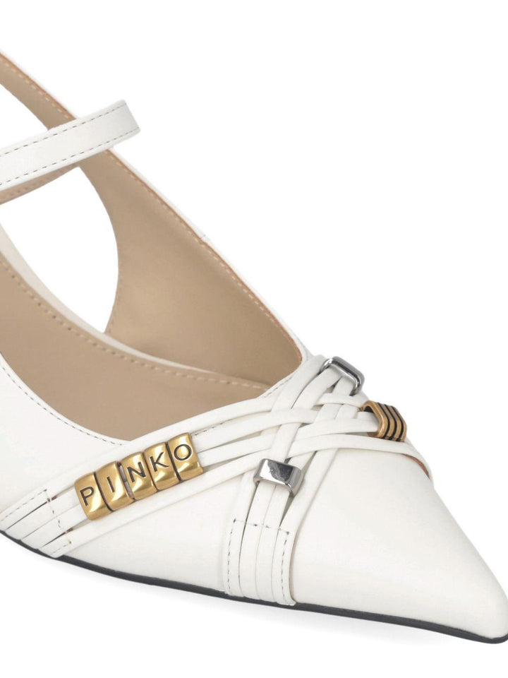 Pumps con cinturino posteriore 