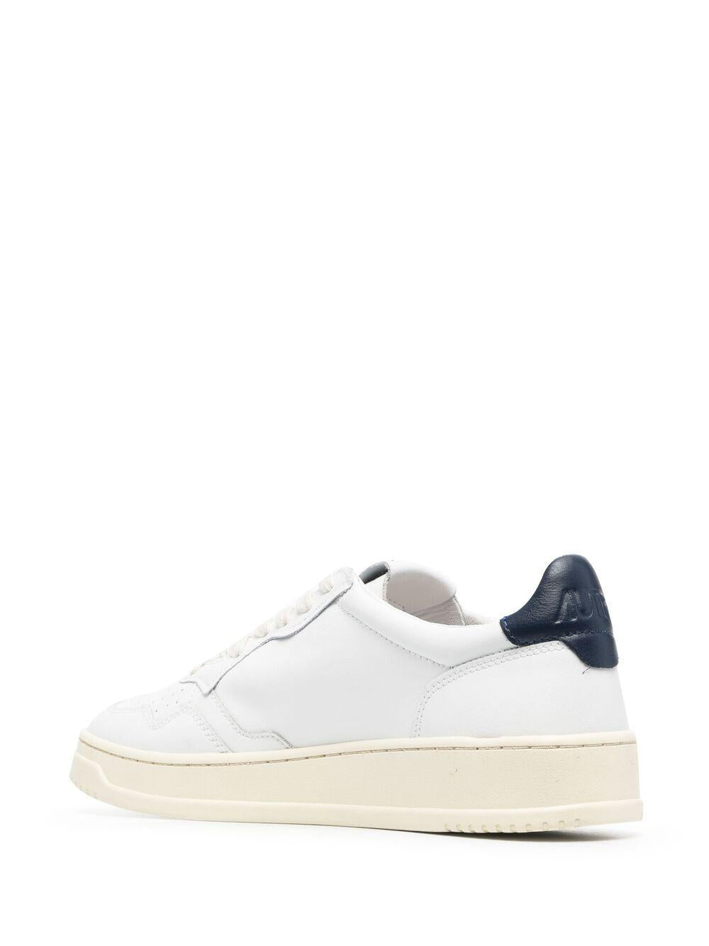 Sneakers white/space con applicazione logo 
