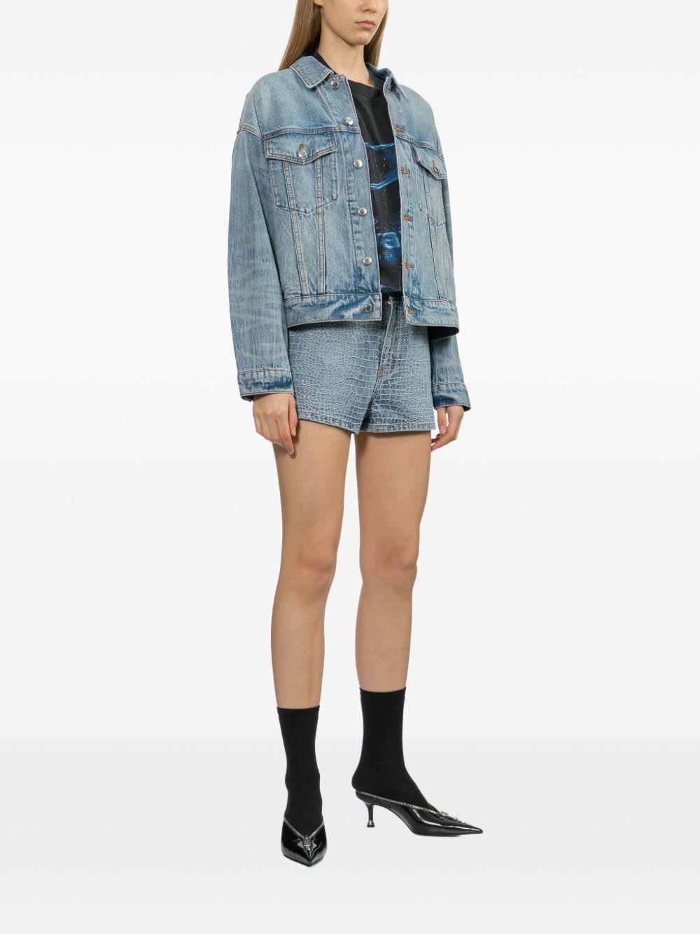 Shorts in denim 
