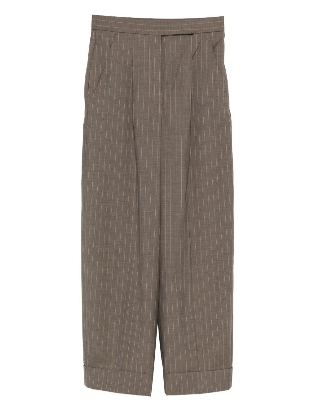 Pantalone gessato Manetta 